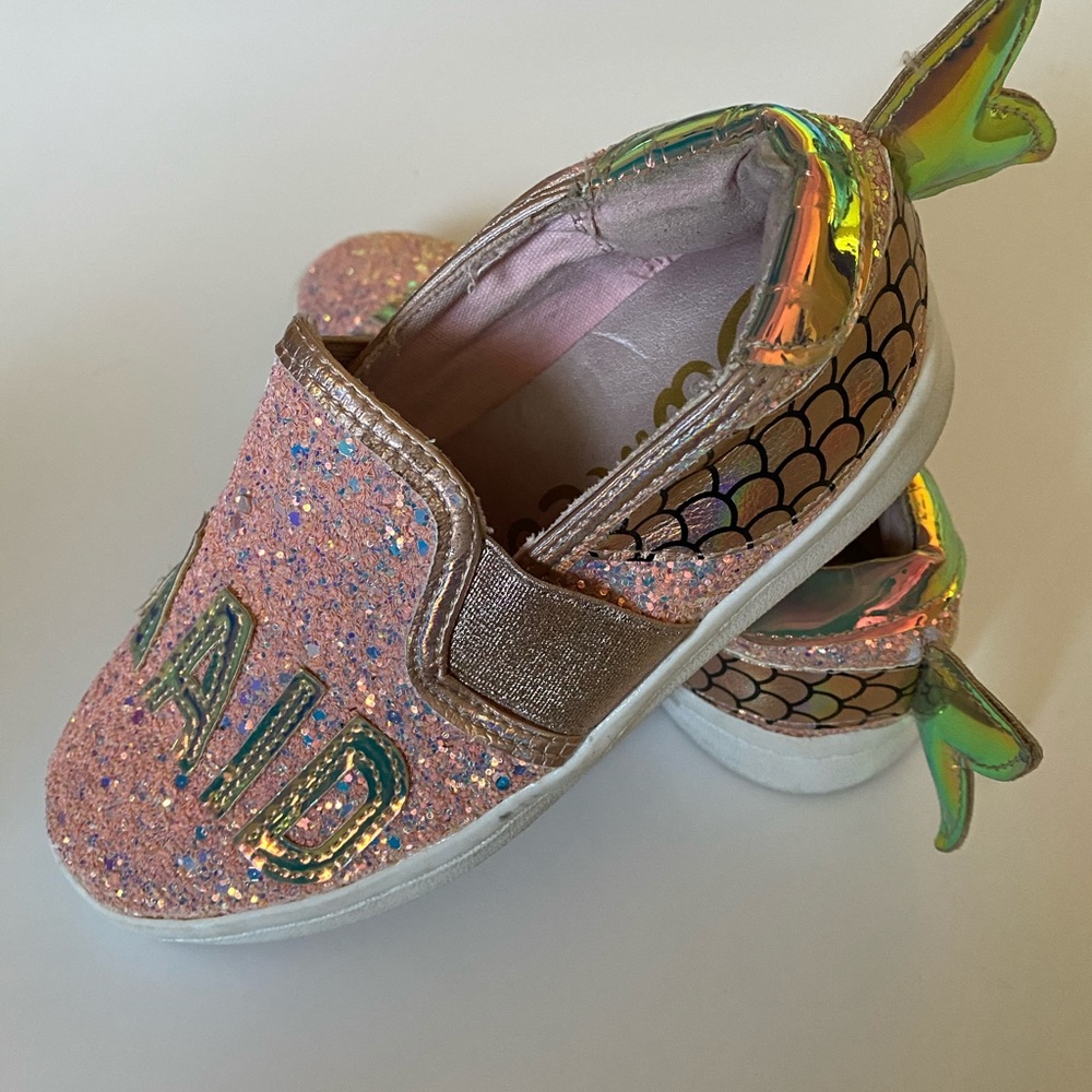 Sam Edelman Toddler Blane Mermaid Sneaker - Sz 10